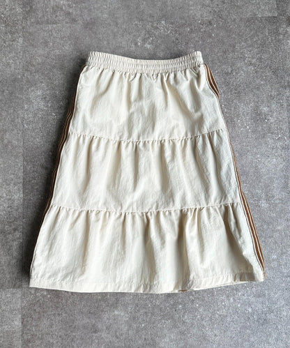 兒童 U.S. POLO ASSN. 條紋層疊半身裙