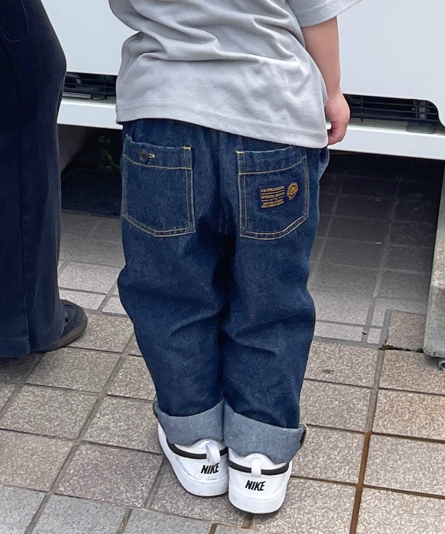 U.S. POLO ASSN. 兒童輕鬆牛仔褲