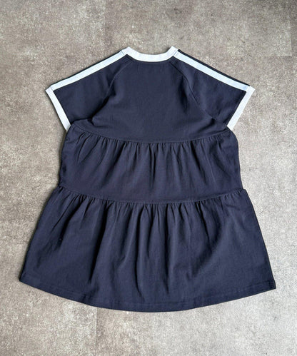 U.S. POLO ASSN. 兒童層疊針織連衣裙