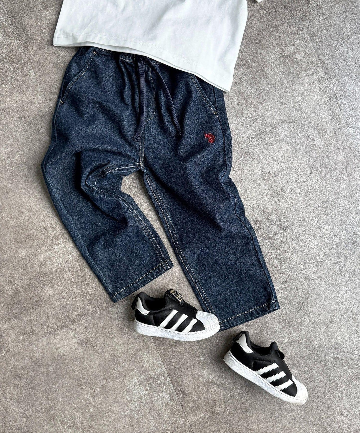 U.S. POLO ASSN. 兒童輕鬆牛仔褲