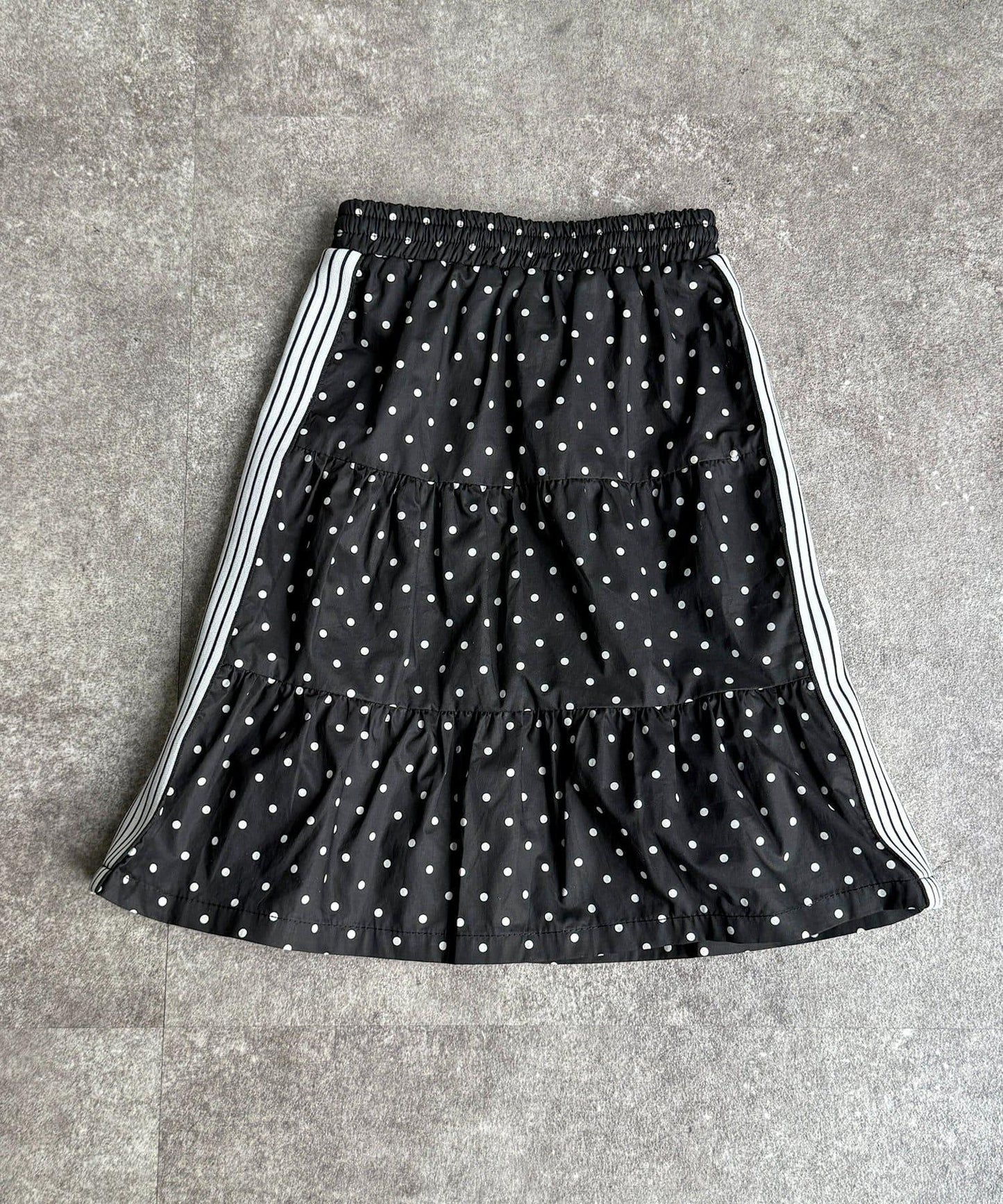 兒童 U.S. POLO ASSN. 條紋層疊半身裙