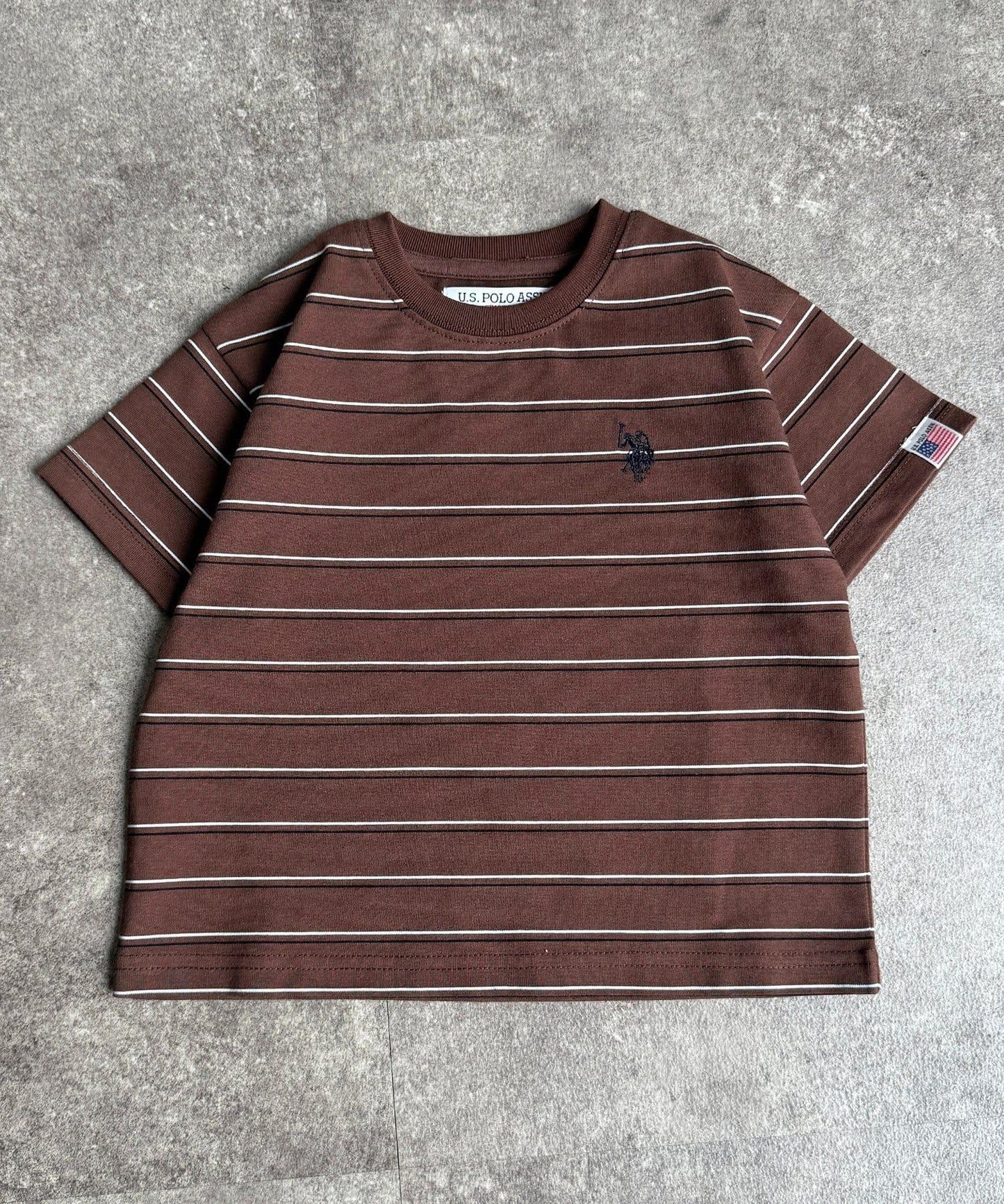 兒童單點刺繡 U.S. POLO ASSN. T恤