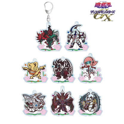 遊☆戱☆王デュエルモンスターズGX（遊戲王GX） Toon World Q版系列 亞克力鑰匙扣 完整BOX（8包入）