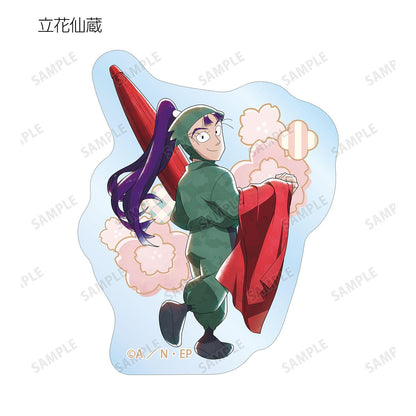 《忍者亂太郎》（忍者亂太郎） 新繪歡樂賞花ver. 第二款 透明異形貼紙 ver.B 整盒10個裝