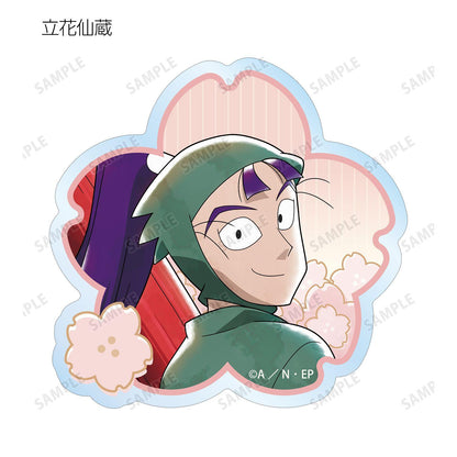 忍者亂太郎（忍者亂太郎） 新繪花見款系列 透明異形貼紙 ver.A款