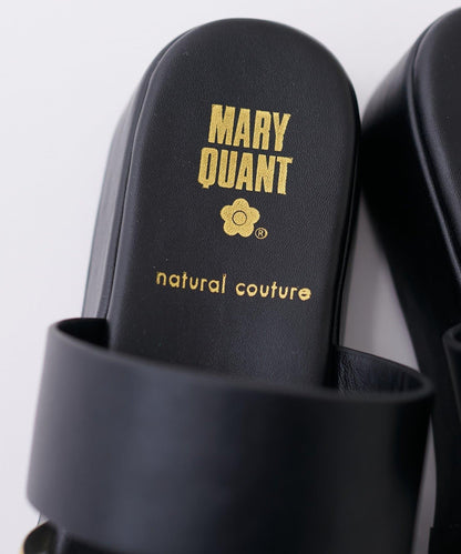MARY QUANT聯名 厚底雛菊拇指環設計涼鞋
