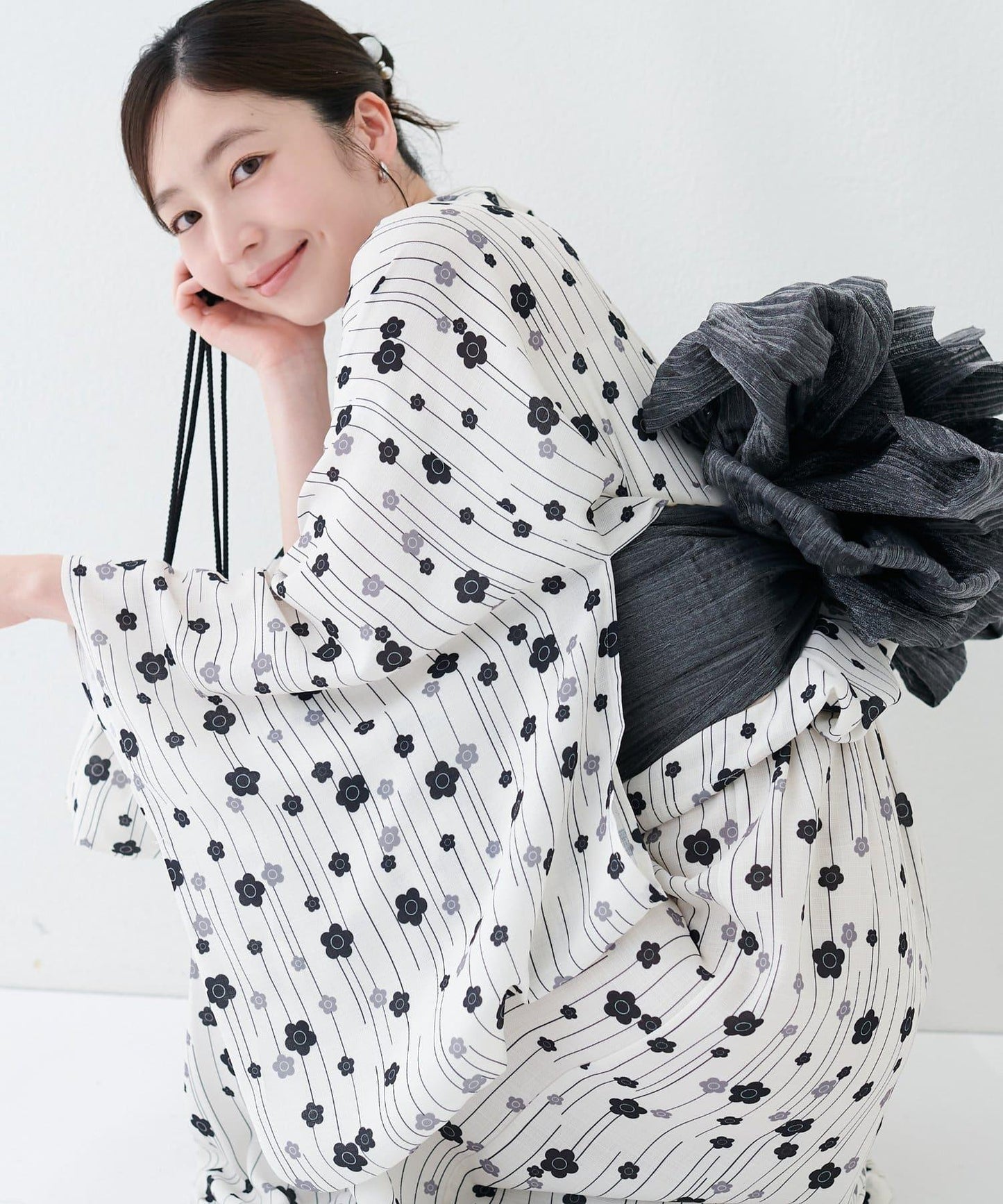 MARY QUANT 合作 分體半身裙浴衣