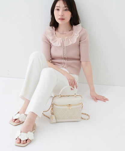 MARY QUANT合作款 附掛飾 化妝包