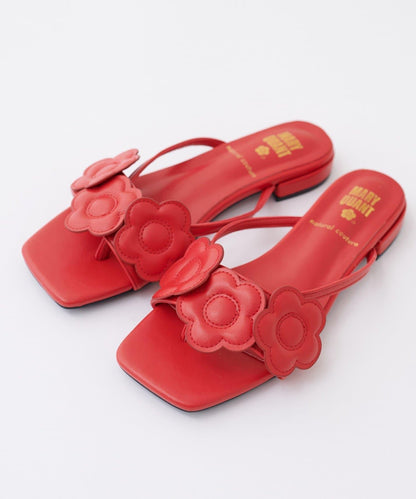 MARY QUANT聯名 雛菊圖案 涼鞋