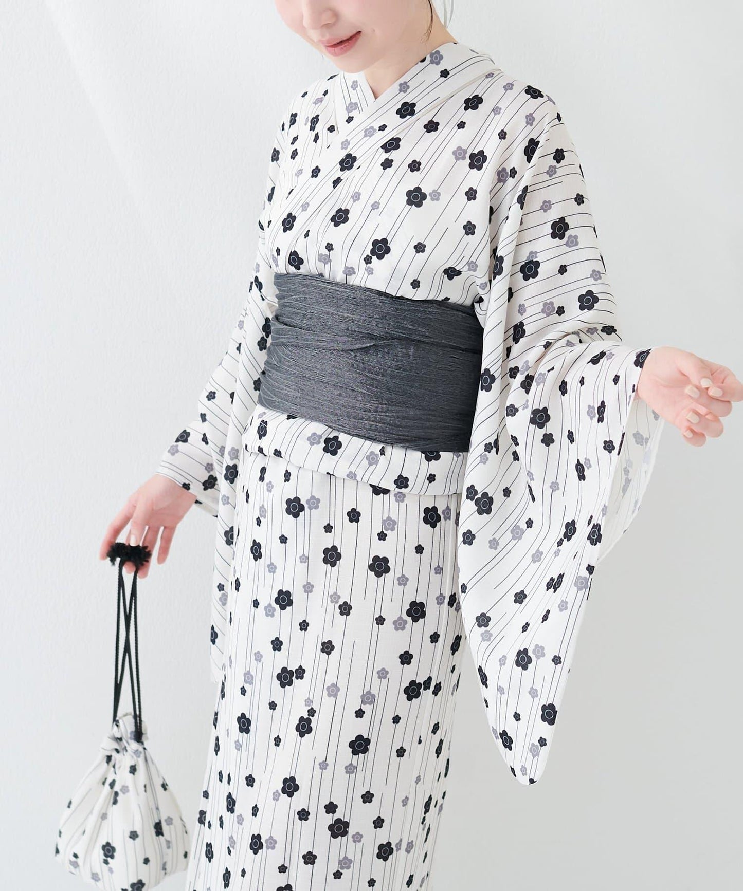 MARY QUANT 合作 分體半身裙浴衣