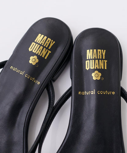 MARY QUANT聯名 雛菊圖案 涼鞋