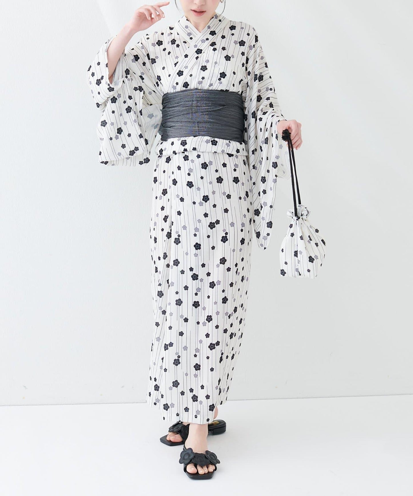 MARY QUANT 合作 分體半身裙浴衣