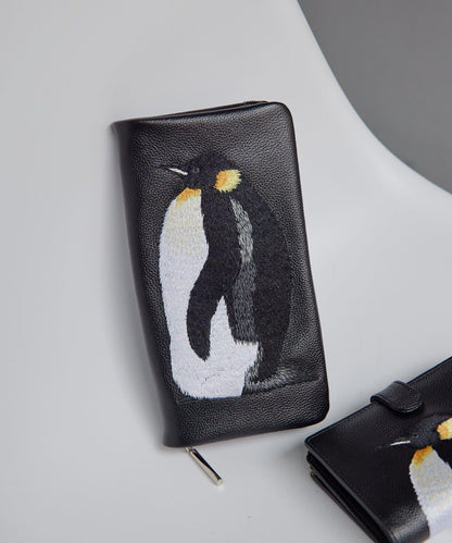 刺繡真皮長款錢包（含網絡限定配色）