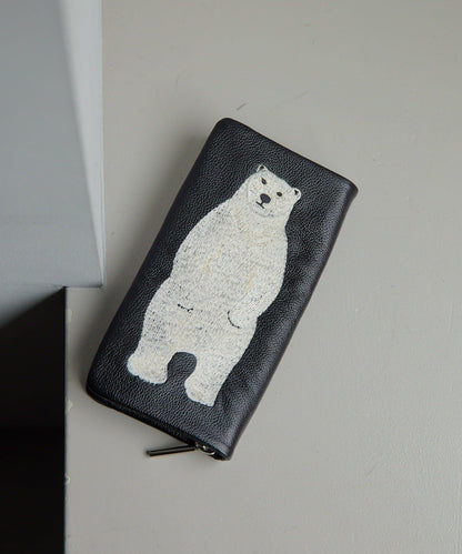 刺繡真皮長款錢包（含網絡限定配色）