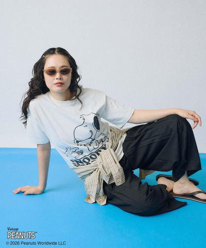 PEANUTS（花生漫畫） PRINT T-SHIRT 印花T恤