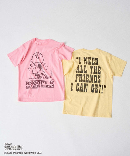 PEANUTS（花生漫畫） PRINT T-SHIRT 印花T恤