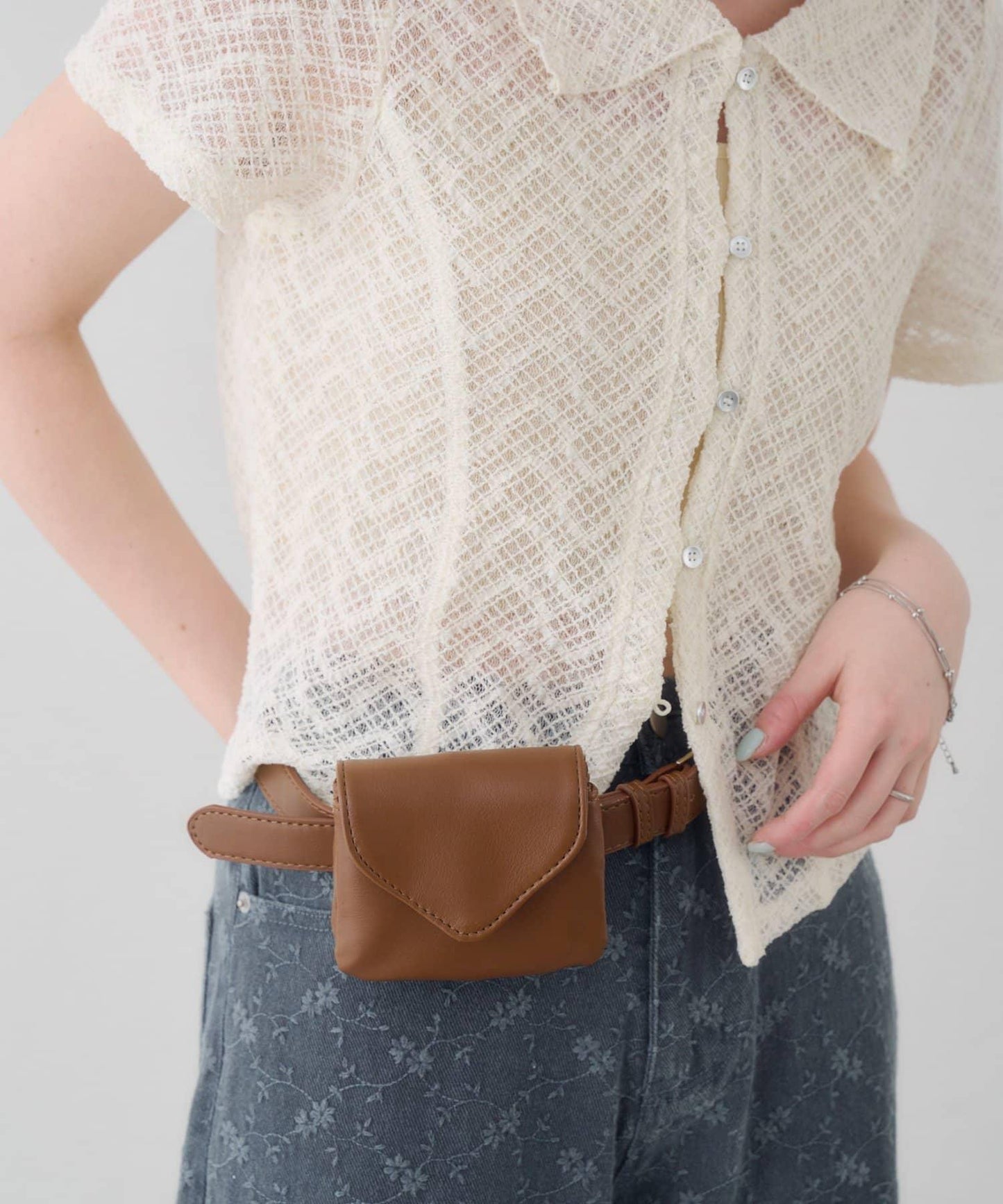 2way腰帶設計 minibag 小包