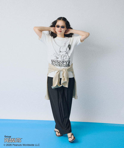 PEANUTS（花生漫畫） PRINT T-SHIRT 印花T恤