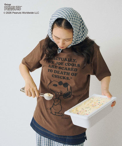 PEANUTS（花生漫畫） PRINT T-SHIRT 印花T恤