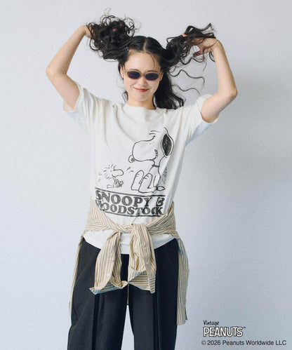 PEANUTS（花生漫畫） PRINT T-SHIRT 印花T恤