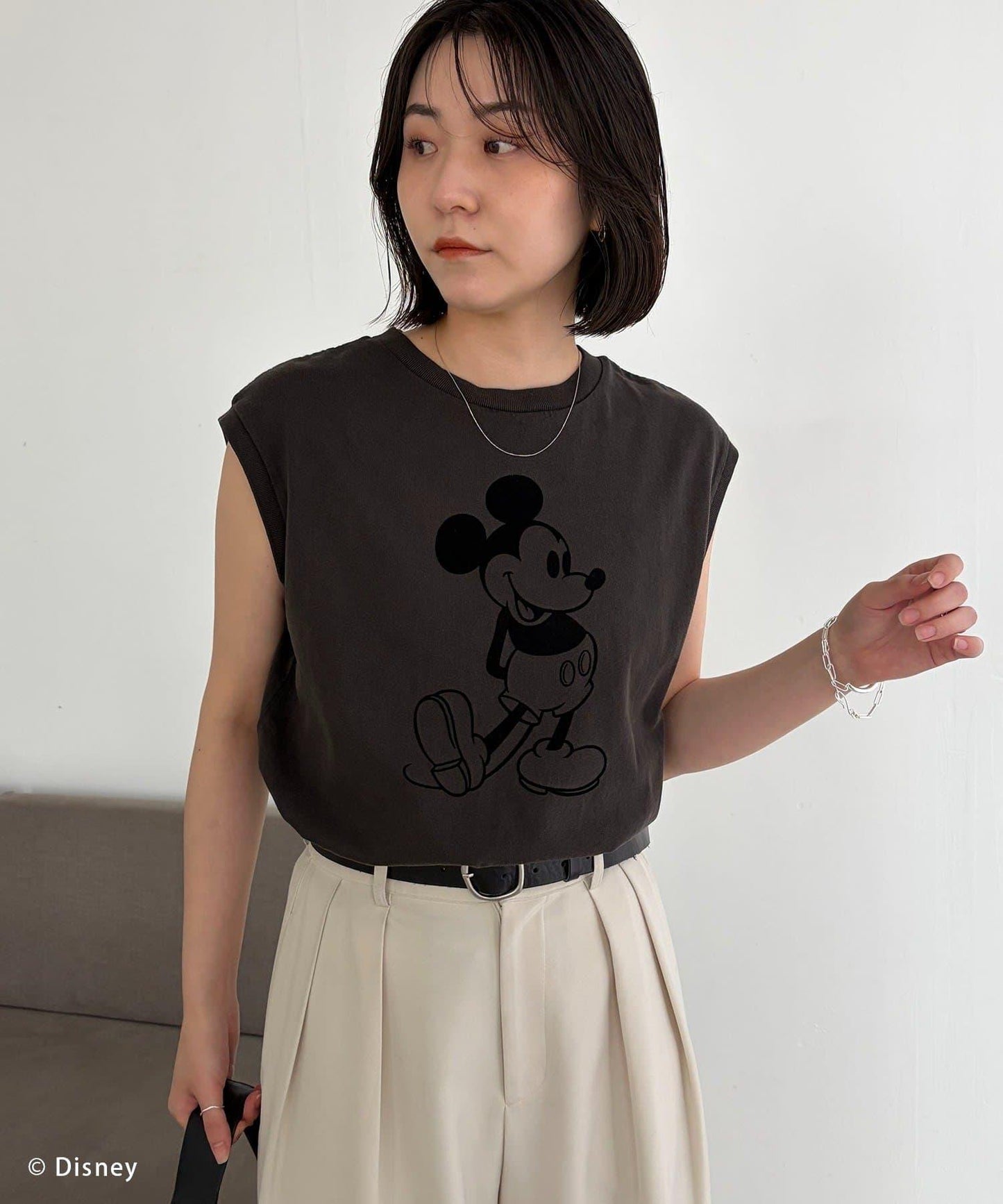 Mickey無袖T恤