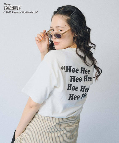 PEANUTS（花生漫畫） PRINT T-SHIRT 印花T恤