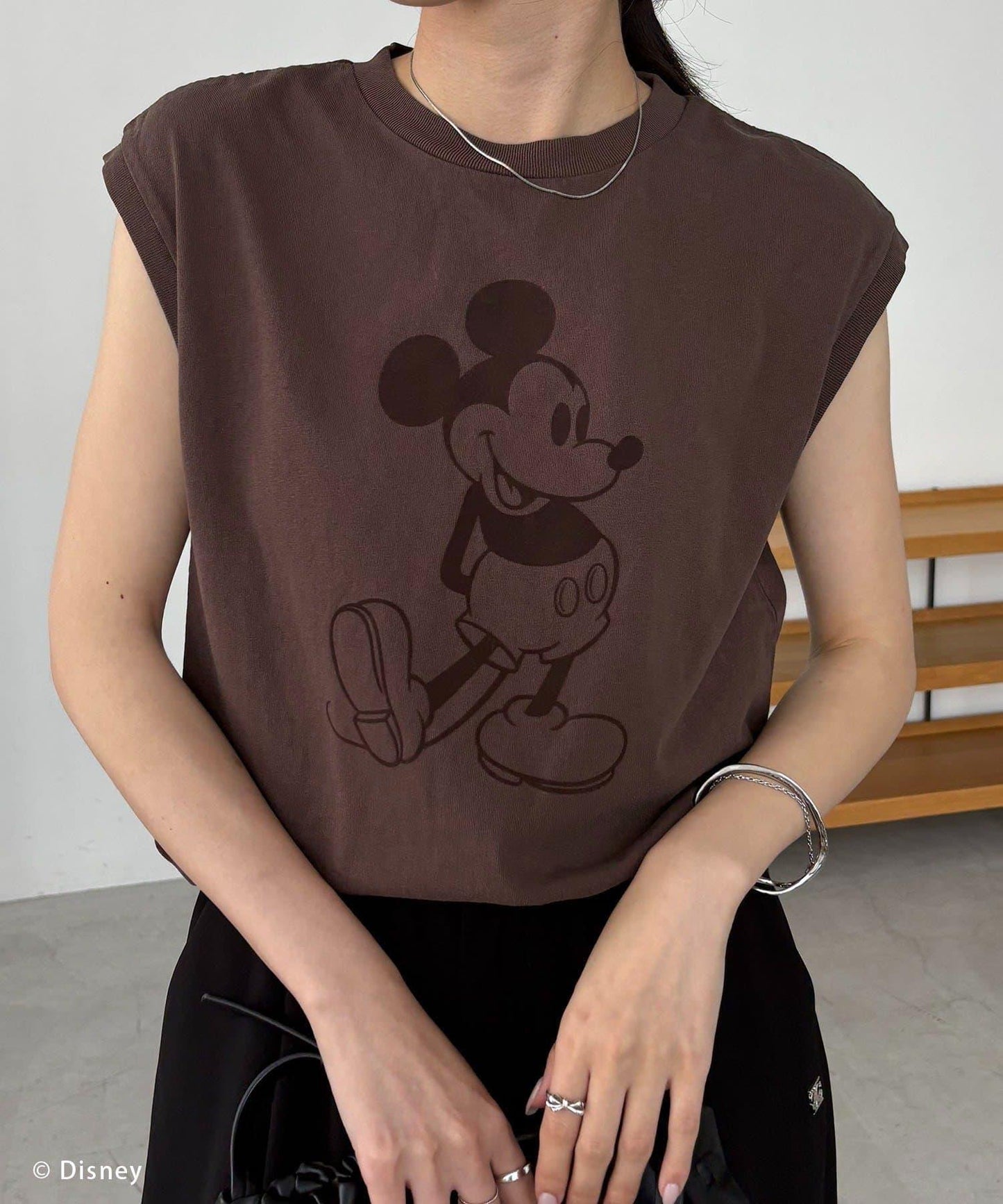 Mickey無袖T恤