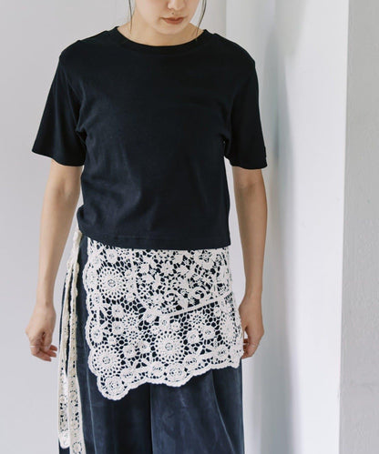 粗節棉短款Tee