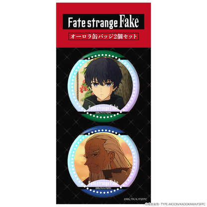 Fate/strange Fake（奇異贗品） 極光系列 シグマ＆ウォッチャー 徽章 2枚套裝