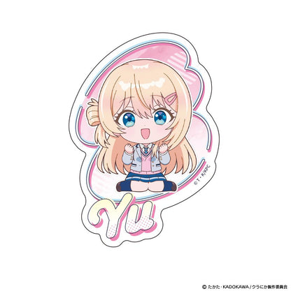 クラスで2番目に可愛い女の子と友だちになった（和班上第二可愛的女生成為朋友） 天海夕 Q版輪廓貼紙
