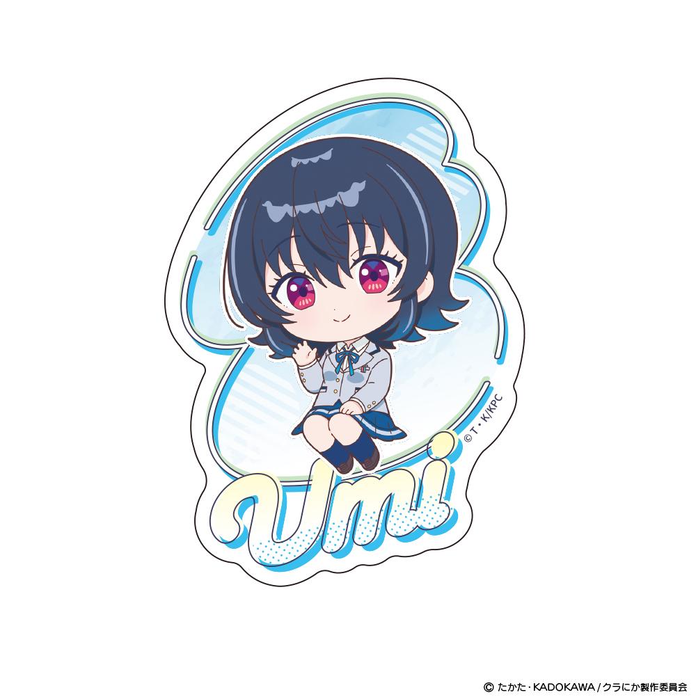 クラスで2番目に可愛い女の子と友だちになった（和班上第二可愛的女孩成為朋友了） 朝凪海 異形貼紙 ミニキャラ款