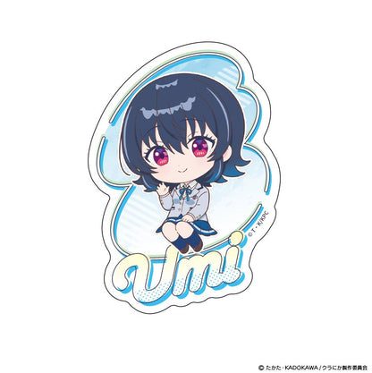 クラスで2番目に可愛い女の子と友だちになった（和班上第二可愛的女孩成為朋友了） 朝凪海 異形貼紙 ミニキャラ款