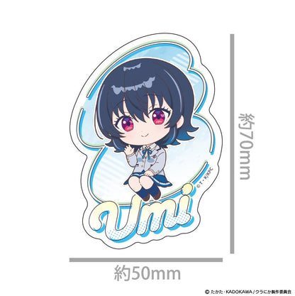 クラスで2番目に可愛い女の子と友だちになった（和班上第二可愛的女孩成為朋友了） 朝凪海 異形貼紙 ミニキャラ款
