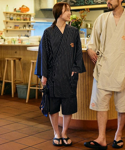 EENY × FREAK'S STORE 作務衣風設計 套裝（附巾著包）
