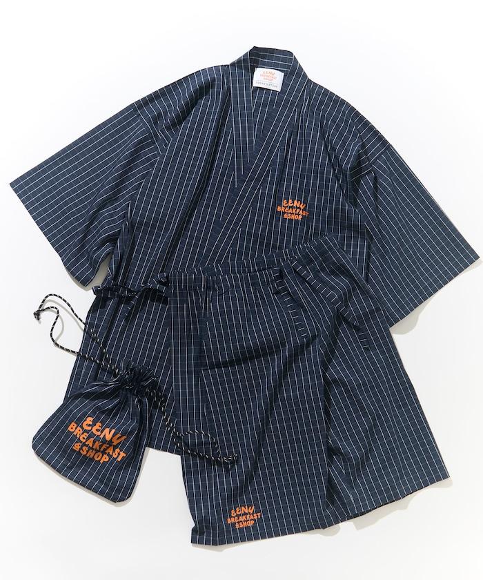 EENY × FREAK'S STORE 作務衣風設計 套裝（附巾著包）