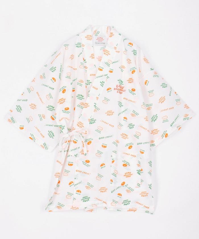 EENY × FREAK'S STORE 作務衣風設計 套裝（附巾著包）