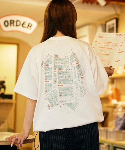EENY × FREAK'S STORE 多功能 背部印花 抽繩設計 T恤