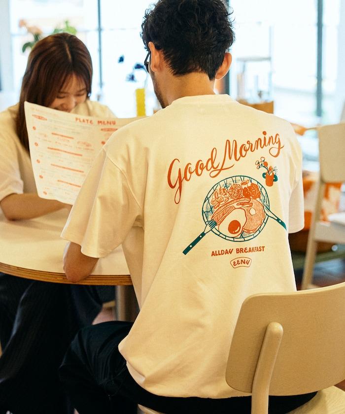 EENY × FREAK'S STORE 多功能 背部印花 抽繩設計 T恤