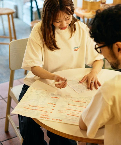 EENY × FREAK'S STORE 多功能 背部印花 抽繩設計 T恤