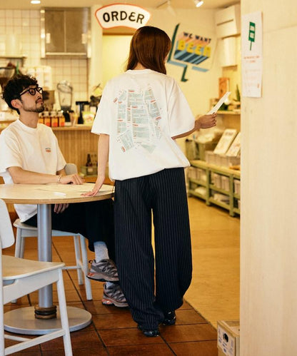 EENY × FREAK'S STORE 多功能 背部印花 抽繩設計 T恤