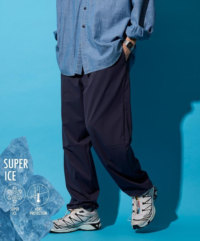 SUPER ICE 超級冰感 接觸涼感 吸水速幹 防紫外線 束腳褲