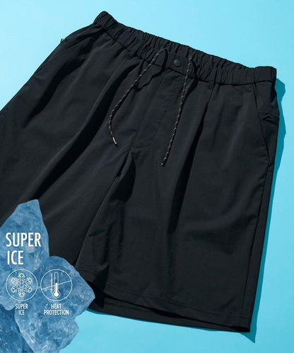 接觸冷感 吸水速幹 UV防護 SUPER ICE 休閒短褲