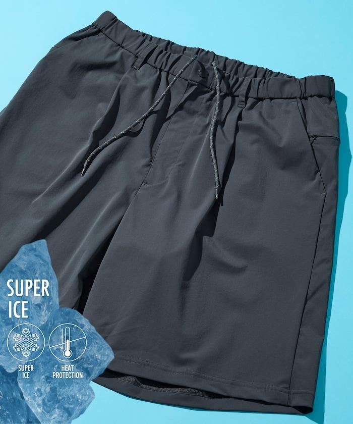 接觸冷感 吸水速幹 UV防護 SUPER ICE 休閒短褲
