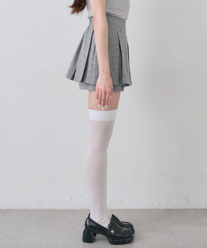 OLIVE des OLIVE 箱褶設計 裙褲