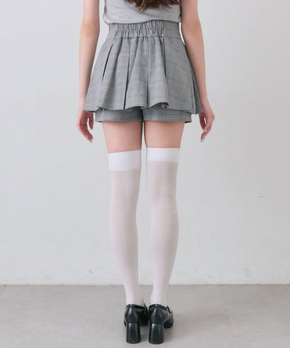 OLIVE des OLIVE 箱褶設計 裙褲