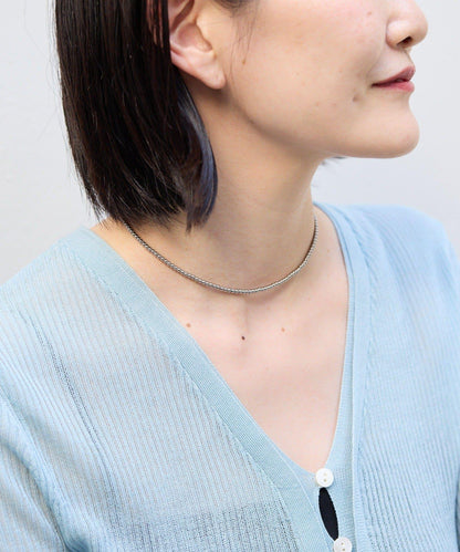 《&一部店舗限定/金屬アレルギー対応/ステンレス》 簡約珠飾 不鏽鋼 項鍊