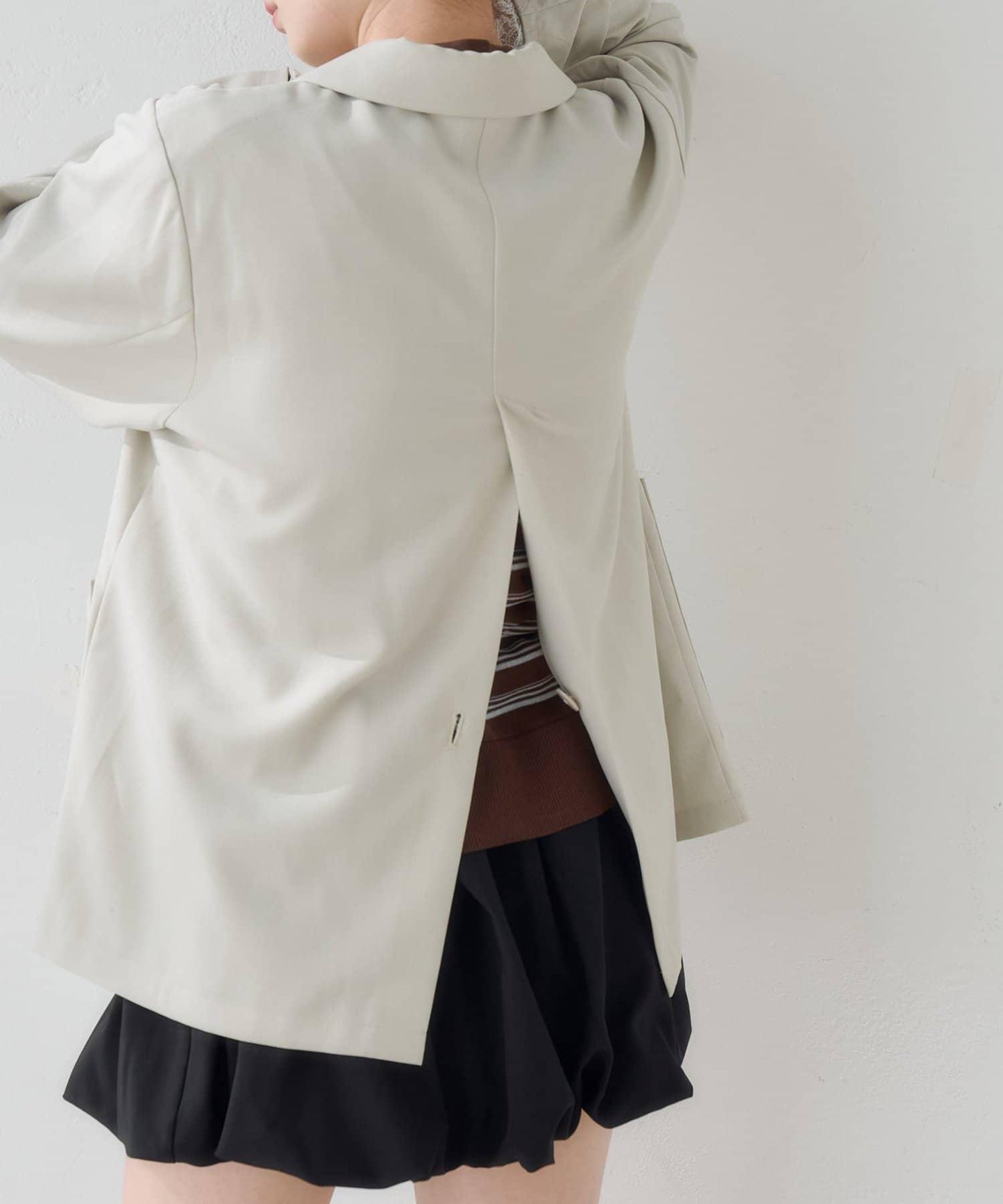 蕾絲袖口 夾克