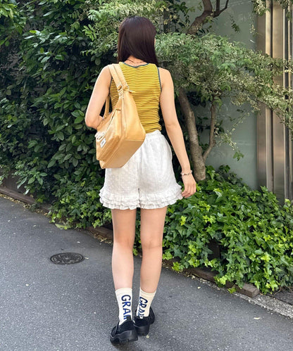 拼色條紋背心