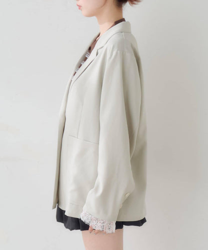 蕾絲袖口 夾克