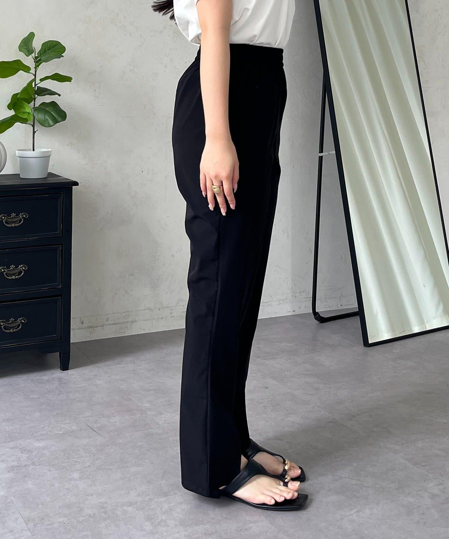 防曬水陸兩用 中心開叉 喇叭褲